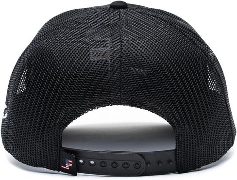 Lane Frost Patriot 3D Logo Adjustable Snap Back Baseball Cap, Black, Black, One size in Saudi Arabia