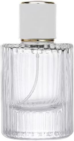 Enslz Perfume Sub-bottling 50ml Glass Spray Cosmetic Replacement BottleS Large Capacity Empty Bottle (50ml) in Saudi Arabia
