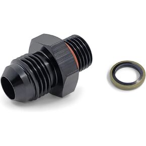K-MOTOR 6AN to M12 x 1.25 Fitting - Metric Straight Male Adapter - 12mm