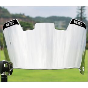 Football Visor Youth Football Helmet Visor Scratch Resistant UV Block Facial Protection Visor for Football Helmet