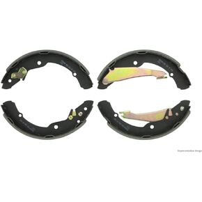 Bosch BS911 Blue Drum Brake Shoe Set Compatible with Select 2005-06 Toyota Camry - REAR