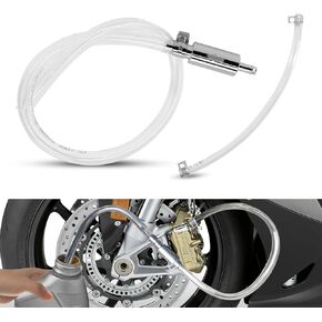 خط وقود الدراجات النارية، خرطوم نزيف الفرامل، خرطوم أنبوب مرن من البولي فينيل كلوريد المقوى بالضغط العالي، مجموعة أدوات نزيف أنبوب فحص الصمام في اتجاه واحد لقابض الدراجة النارية (فضي) in Kuwait