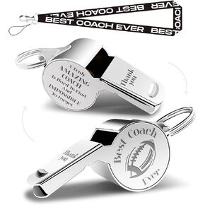 Whistles with Lanyard, Coach Whistle, Football Gifts, Football Coach Gifts for Men Women, Thank You Cheer Coach Gift A Truly Amazing Coach is Hard to find Teacher Whistle Coach Gifts in Kuwait