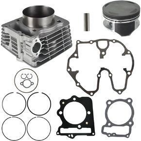 WFLNHB Motorcycle 89MM 440CC Big Bore Cylinder Piston Gasket Kit Replacement for Honda XR400R 1996-2004
