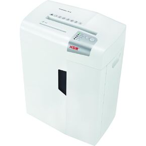 HSM shredstar X17, 17-Sheet Cross-Cut Paper/CD/Card Shredder, P-4 Security Level, 6.9 Gallon, White