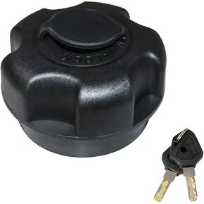 UTV Fuel Gas Cap Tank with Lock for Polaris RZR Ranger 900 1000 XP PRO XP Sportsman Anti-Theft Boat UTV Locking Gas Cap Replace for # 5433687 5435534 5450389 5439075 Black with 2 Keys