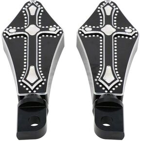 Motorcycle Footpegs Foot Pegs Anodized Aluminum CNC Footboard For Harley Davidson Sportster XL 883 XL 1200 XR,ESUBOSHI