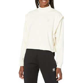 adidas Originals Women's Adicolor Clean Classics Half Zip Sweatshirt in Kuwait