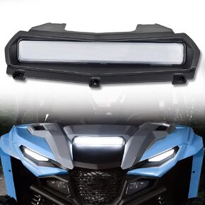 LED Hood Scoop Light with Start Animation for Yamaha RMAX 1000 21-24, Front Auxiliary Light Hood Panel Light for Yamaha Wolverine RMAX2 1000 / RMAX4 1000 2021-2024 Accessories (1PCS)