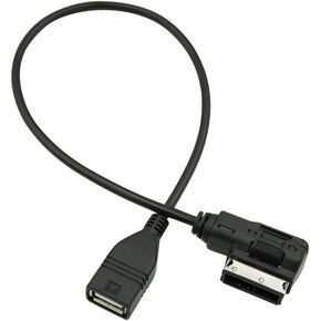 Zerone MP3 Cable Adapter, USB Music Interface Cable Adapter AMI MMI AUX Music MP3 Adapter for A3 A4 A5 A6 Q5 Q7 R8