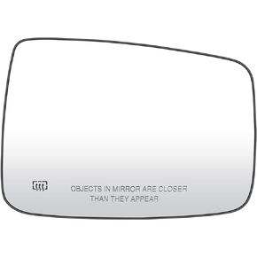 Passenger Right Side View Heated Mirror Glass for 2009-2018 Dodge Ram 1500 2500, Replace 68079363AA, 68050299AA Exterior Mirror Replacement Glass
