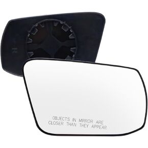 AUTOXBERT Passenger Right Side Mirror Glass Heated with Backing Plate Fit for Nissan Altima Sentra 2013 2014 2015 2016 2017 2018, Replace 963653TH0A