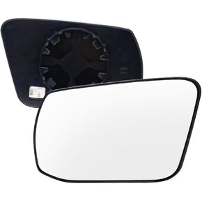 AUTOXBERT Passenger Right Side Mirror Glass Heated with Backing Plate Fit for Nissan Altima Sentra 2013 2014 2015 2016 2017 2018, Replace 963653TH0A