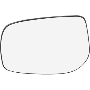 X AUTOHAUX Car Rearview Left Side Non-Heated Mirror Glass with Backing Plate 879090D210 for Toyota Yaris 2006-2012