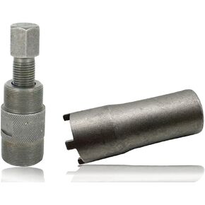 QISF Starter Clutch Spanner Removal Tool and 24mm & 27mm Magneto Flywheel Puller Tool for GY6 125cc 150cc ATV Dirt Bike