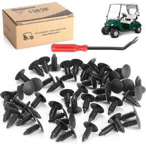 Universal Golf Cart G&E X-Mas Tree Rivets Fits EZGO Club Car Yamaha OEM#1010434 (50 PCS)