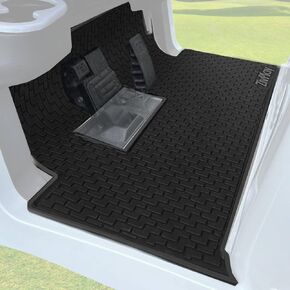 Club Car Precedent Floor Mat Golf Cart Floor Mats for Club Car Full Coverage Anti Slip Liner Mat Fits Precedent 2004 to 2023 Onward and Tempo 2017 to 2023 Villager and V4L 2019 to 2023 Black in Kuwait