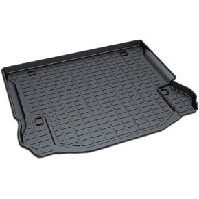 Wrangler Cargo Liners，All Weather Guard 3D Modeling Heavy Duty TPO Waterproof Rear Cargo Tray Trunk Floor Mat Protector Custom Fit for Jeep Wrangler 2011-2017 4-Door ＆ 2018 JK 4-Door