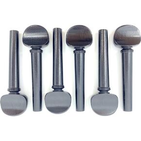 Ebony Flamenco Guitar Friction Pegs - Set of 6