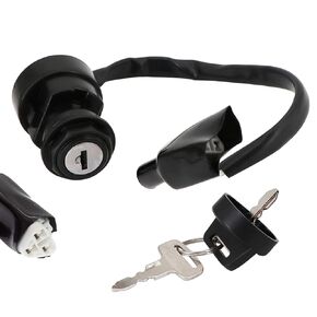 Ignition Key Switch for Kawasaki KVF650 KVF700 KFX700 KSV700 KVF750 Brute Force Prairie 650 700 750 Part No. 27005-0019, 27005-1267, 27005-1230.