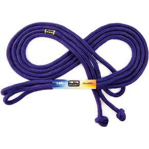 Just Jump It 16' Foot Single Jump Rope for Kids Women and Men - Active Outdoor Youth Fitness Excersing Equipment - Double Dutch Length Gym Accessories