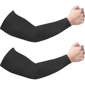 Arm Sleeves for Men Women, Size L - XL, UV Sun Protection Sleeve Ice Silk Compression Arm Cover,Cooling Sports Sleeve
