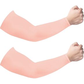 Arm Sleeves for Men Women, Size L - XL, UV Sun Protection Sleeve Ice Silk Compression Arm Cover,Cooling Sports Sleeve