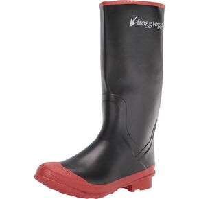 FROGG TOGGS Men's 16" Black Utility Rubber Boot Footwear