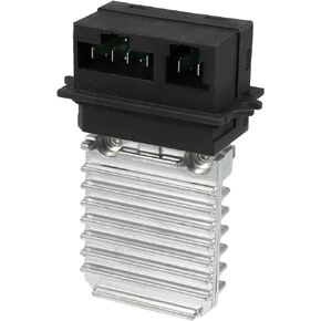 ACROPIX HVAC Blower Motor Resistor Heater Fit for Chrysler 300M New Yorker 04734913AC - Pack of 1 Black Silver Tone
