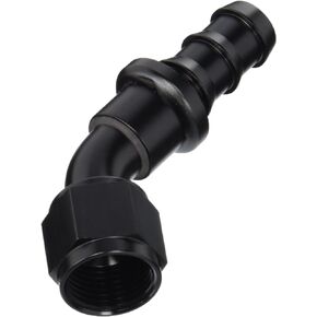 Vibrant Performance 45 Degree Push-On Hose E nd Fitting; Hose -10