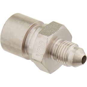 #3 Male - 7/16-24 Female Inverted Flare Fitting