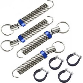 مجموعة زنبركية معدنية لغطاء صندوق السيارة مكونة من 8 قطع من QISF، مجموعة غطاء صندوق السيارة من الفولاذ المقاوم للصدأ قابلة للتعديل، أداة فتح جهاز رفع زنبركي أوتوماتيكي لغطاء تلقائي يتم التحكم فيه عن بعد in Kuwait