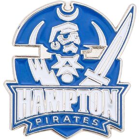 Hampton University Lapel Pins Virginia Pirates Logo Enamel Made of Metal (Pin A)
