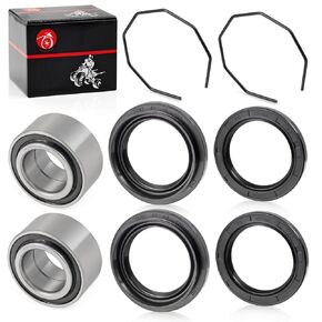 2 Set Front Rear Wheel Bearing Seal Compatible with Arctic Cat 250 300 375 400 500 1998-2004 0423-034 0402-275 0402-089 0402-069