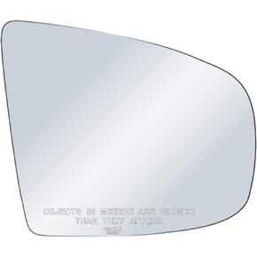 exactafit 8228R Passenger Side Mirror Glass Right Replacement Compatible With BMW 2007-2013 X5, 2008-2014 X6