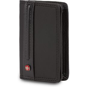 محفظة Wenger Diplomat Executive مكونة من 120 قطعة لبطاقات الائتمان وبطاقات العمل، مقاس 0.75 × 3.0 × 4.5، أسود in Kuwait