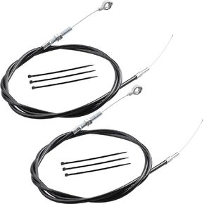 Universal Throttle Cable Compatible with Manco Go Kart 8252-1390 Go Cart，wire 71" With 63" Casing，Two sets of throttle cable for karting