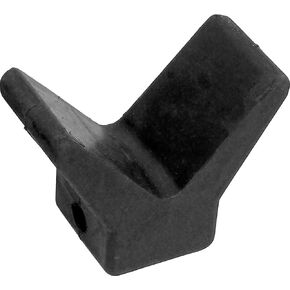 Shoreline Marine V-Block Standard Duty Use Bow Stop Rubber, 2" x 2"