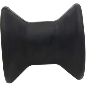 3" Length x 3" Width Boat Trailer Bow Stop Roller Black Rubber by 1/2" Shaft