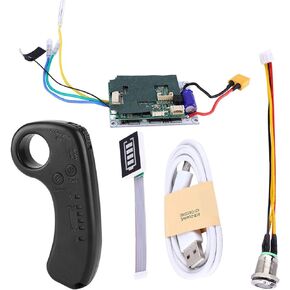 Electric Skateboard ESC Kit, 10S 36V Single Drive ESC Substitute Control Mainboard with Remote for DIY Electric Skateboard Longboard