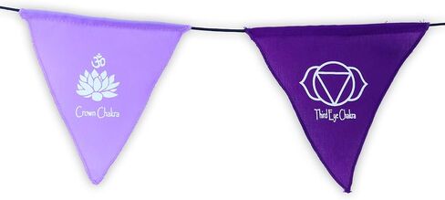 أعلام صلاة مثلثة مصنوعة يدويًا من سبعة شقرا القلب شقرا، شقرا الجذر in Kuwait