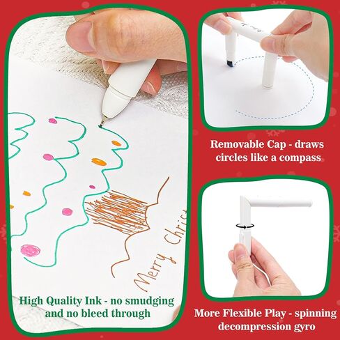 8Pcs Colorful Highlighters Curve Pen - 8 Patterns, Assemblable, DIY Shapes, Suitable for Journaling, Scrapbooking, Greeting Cards, Note Taking, Drawing, Novelty Gift in Saudi Arabia