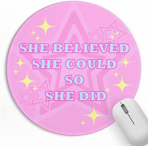 Black Cat Round Mouse Pad, Funny Small Mousepad with Non-Slip Rubber Base, Round Mouse Pads for Desk Accessories Laptop Gaming Office Supplies Decor(8.6 x 8.6 Inch) in Kuwait