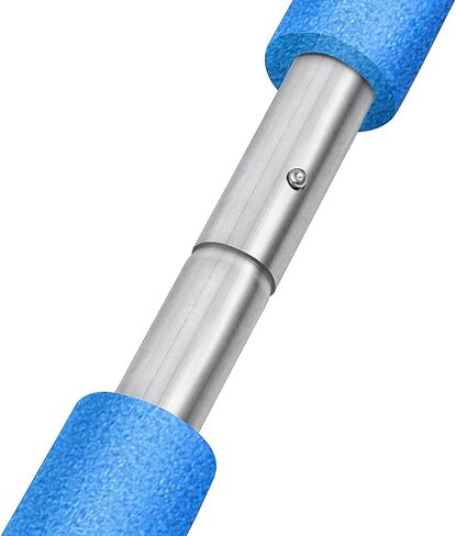 Trampoline Replacement Enclosure Poles with Enclosure Pole Connecters and Hardware Fits 6 Straight Poles Trampoline Frame in Kuwait