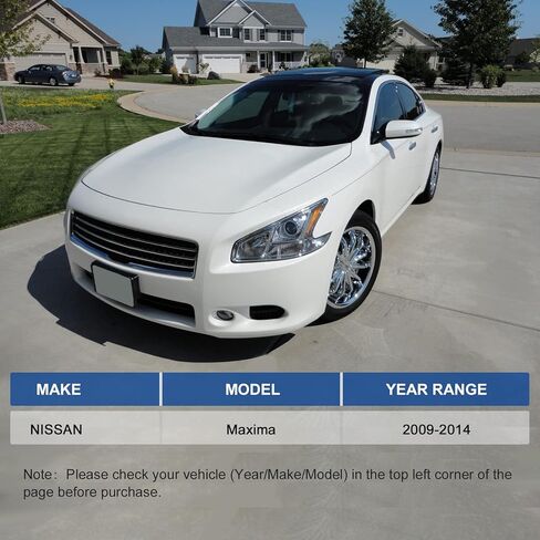 BoardRoad الجبهة السفلى ذراع التحكم الكرة المفاصل Sway Bar Link Tie Rods طقم تعليق بديل متوافق مع 2009 2010 2011 2012 2014 Nissan Maxima - 10 قطع in Kuwait