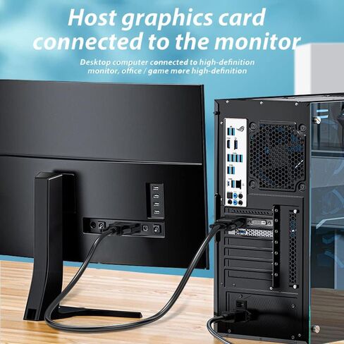 Active DVI إلى VGA، 6FT DVI 24+1 DVI-D M إلى VGA ذكر مع كابل محول محول نشط للكمبيوتر الشخصي 15 دبوس VGA DVD مراقب HDTV in Saudi Arabia