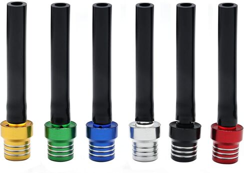 6pcs Gas Fuel Tank Cap Valve Vent Hose Compatible with ATV Quad CRF YZF RMZ KLX DRZ Dirt Pit Bike Motorcycle (Black) in Kuwait