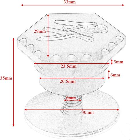Exhaust Hanger Peg Screw Bolts,Suzuki Hayabusa Accessories with Hex Key Compatible with Suzuki Hayabusa GSX1300R 1999-2020 （Black) in Kuwait