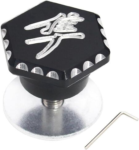 Exhaust Hanger Peg Screw Bolts,Suzuki Hayabusa Accessories with Hex Key Compatible with Suzuki Hayabusa GSX1300R 1999-2020 （Black) in Kuwait