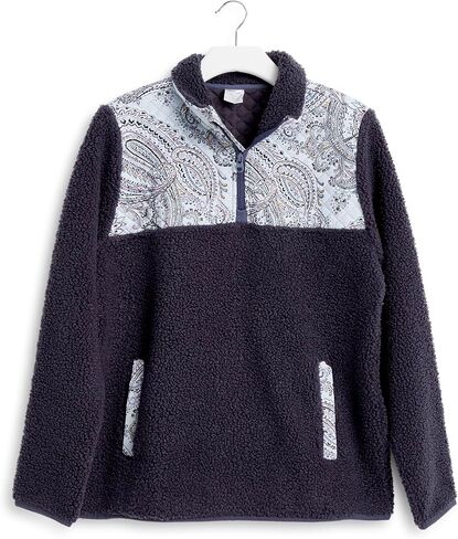 Vera Bradley Women's Fleece Pullover Sweatshirt with Pockets (Extended Size Range) in Saudi Arabia